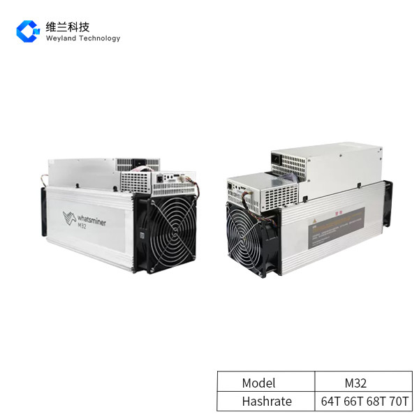 Metal Asic BTC Miners , Microbt Whatsminer M32 64T 66T 68T 70T